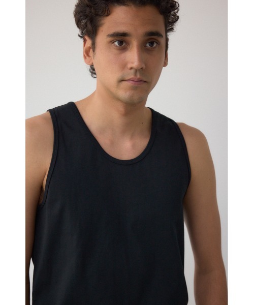 AZUL by moussy(アズールバイマウジー)の「AZコットンタンクトップ(タンクトップ・メンズ・ブラック/ホワイト・MEDIUM/LARGE)」の12枚目の写真