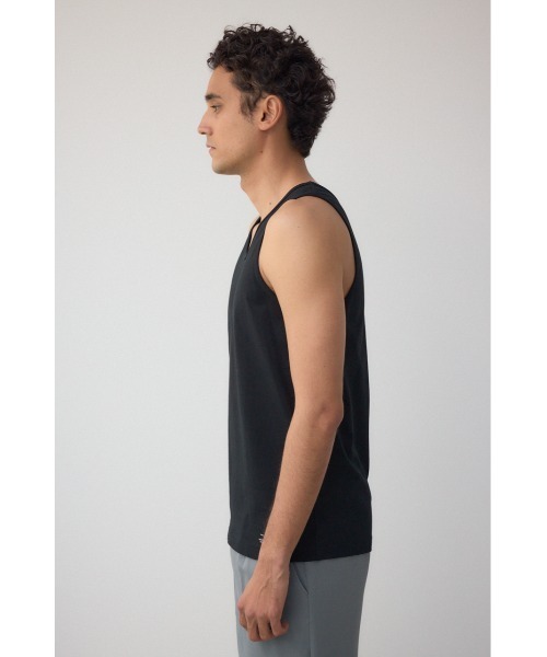 AZUL by moussy(アズールバイマウジー)の「AZコットンタンクトップ(タンクトップ・メンズ・ブラック/ホワイト・MEDIUM/LARGE)」の8枚目の写真