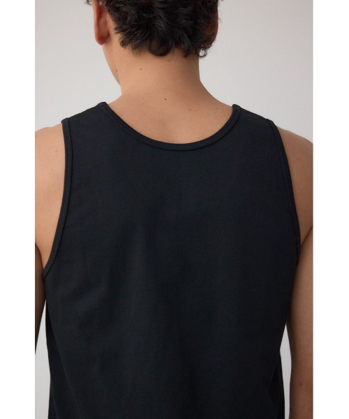 AZUL by moussy(アズールバイマウジー)の「AZコットンタンクトップ(タンクトップ・メンズ・ブラック/ホワイト・MEDIUM/LARGE)」の5枚目の写真