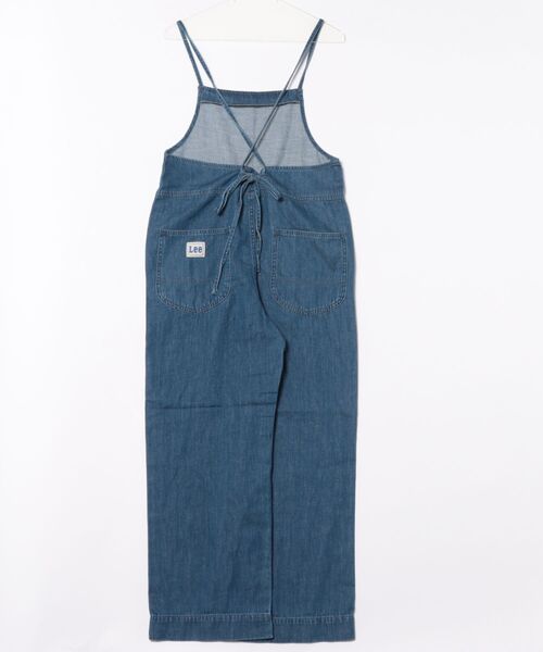 Lee（リー）の「Lee RELAX SALOPETTE（サロペット/オーバーオール・レディース・ネイビー/ブルー・SMALL）」の3枚目の写真