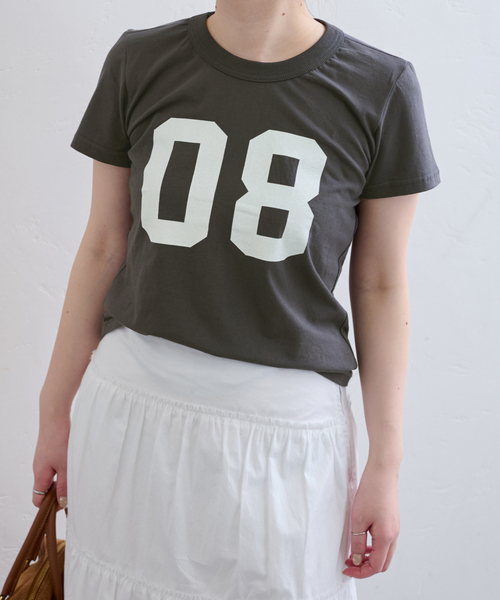 Tシャツ・カットソー [GREEN BUTTER] No.08 Rugby Tee : 2color セール】GREEN BUTTER/グリーンバター No.08 Essential Tee（T