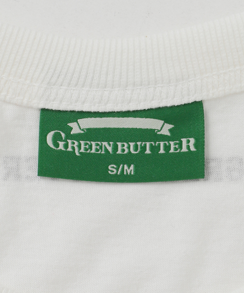 Tシャツ・カットソー [GREEN BUTTER] No.08 Rugby Tee : 2color セール】GREEN BUTTER/グリーンバター No.08 Essential Tee（T