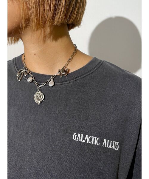 EVRIS(エヴリス)の「ヴィンテージライクSUNNY BIG Tシャツ(Tシャツ/カットソー・レディース・ホワイト/カーキ/ブラック・FREE)」の22枚目の写真