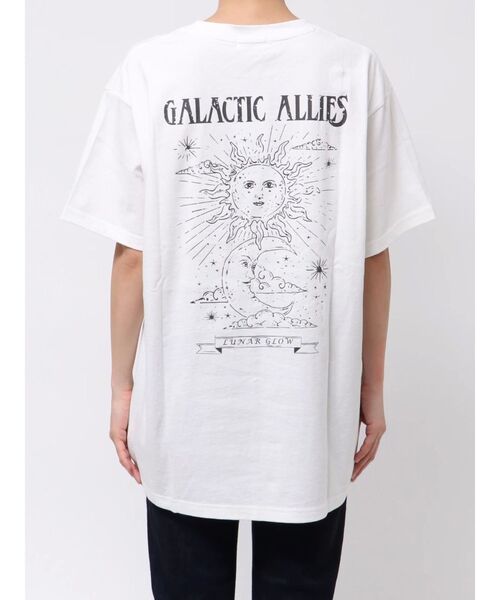 EVRIS(エヴリス)の「ヴィンテージライクSUNNY BIG Tシャツ(Tシャツ/カットソー・レディース・ホワイト/カーキ/ブラック・FREE)」の15枚目の写真