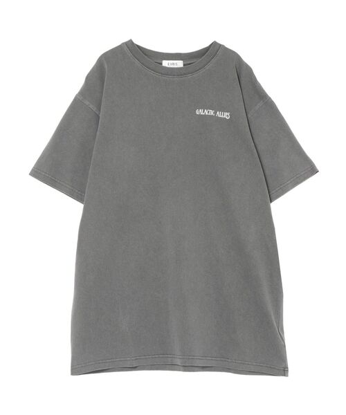 EVRIS(エヴリス)の「ヴィンテージライクSUNNY BIG Tシャツ(Tシャツ/カットソー・レディース・ホワイト/カーキ/ブラック・FREE)」の5枚目の写真