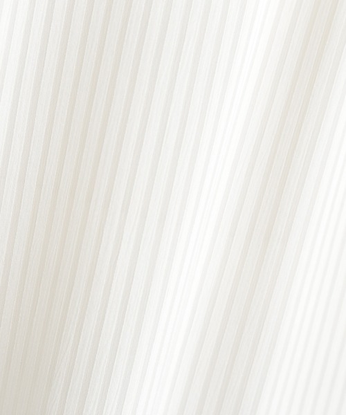 N.(N. Natural Beauty Basic)(エヌエヌナチュラルビューティーベーシック)の「ラッフルスリーブブラウス(シャツ/ブラウス・レディース・オフホワイト/ブルー/ブラウン・MEDIUM)」の16枚目の写真