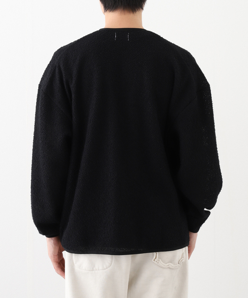 JOINT WORKS(ジョイントワークス)の「Name. / ネーム CURL YARN ZIP UP CARDIGAN(カーディガン/ボレロ・メンズ・ブラック・1)」の6枚目の写真