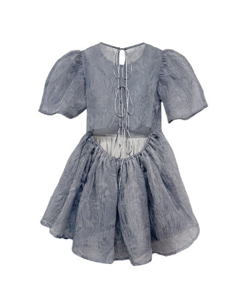 セール】【ZOZO限定】jacquard puff sleeve tunic（シャツ
