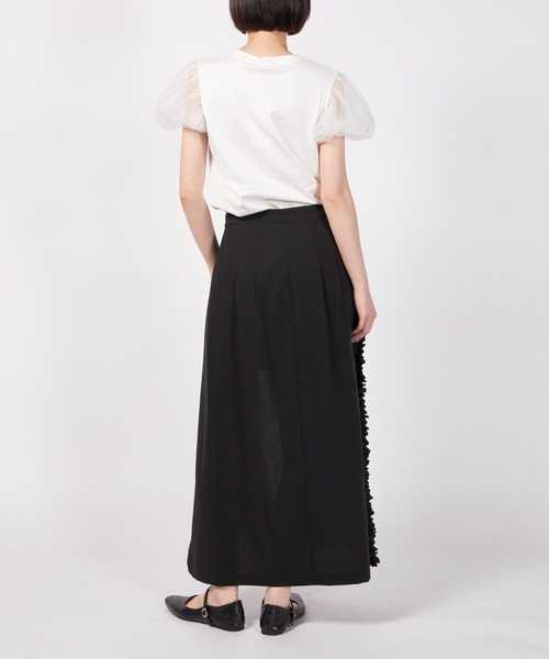 スカート clane FRILL WRAP SKIRT セール】CLANE FRILL WRAP SKIRT（スカート）｜CLANE（クラネ