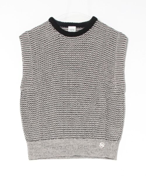 YENN（イエン）の「YENN パディングネックニット（ベスト）」 - WEAR