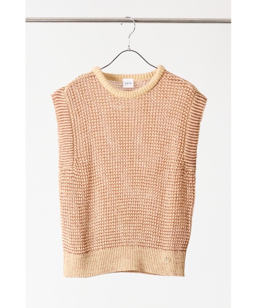 YENN イエン PADDING NECK KNIT ニットベスト YENN パディングネックニット（ベスト）｜YENN（イエン）の