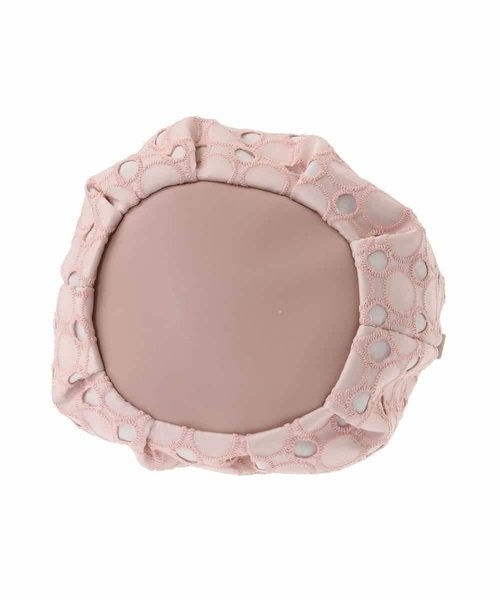 [2WAY]サークルレースハンドバッグ