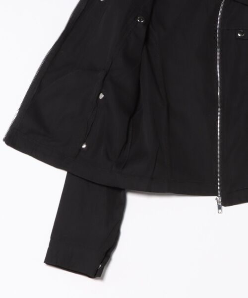 almo(アルモ)の「【LAMPOON】ジップブルゾン(ブルゾン・レディース・ブラック/ホワイト・FREE/MEDIUM/LARGE)」の14枚目の写真