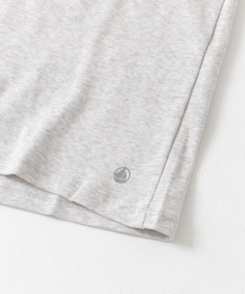 PETIT BATEAU(プチバトー)の「PETIT BATEAU MC COL ROND(Tシャツ/カットソー・レディース・ネイビー/ライトグレー/ホワイト・X-SMALL/SMALL/MEDIUM)」の8枚目の写真