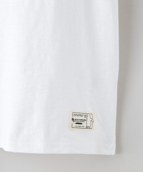 Blue Standard （ブルースタンダード）の「【Blue Standard/ブルースタンダード】スラブコットン アニマルプリント ポケット付Tシャツ（Tシャツ/カットソー・メンズ・その他4/その他3/その他2/その他/その他1・X-LARGE/LARGE/MEDIUM）」の11枚目の写真