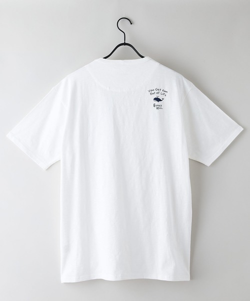 Blue Standard （ブルースタンダード）の「【Blue Standard/ブルースタンダード】スラブコットン アニマルプリント ポケット付Tシャツ（Tシャツ/カットソー・メンズ・その他4/その他3/その他2/その他/その他1・X-LARGE/LARGE/MEDIUM）」の6枚目の写真