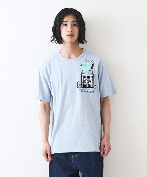 Blue Standard （ブルースタンダード）の「【Blue Standard/ブルースタンダード】スラブコットン アニマルプリント ポケット付Tシャツ（Tシャツ/カットソー・メンズ・その他4/その他3/その他2/その他/その他1・X-LARGE/LARGE/MEDIUM）」の20枚目の写真