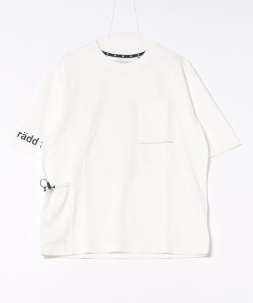 VIRTUOUS(バーチャス)の「【VIRTUOUS/バーチャス】サイドポケットバッグプリント半袖Tシャツ(Tシャツ/カットソー・メンズ・ホワイト/ブラック・X-LARGE/LARGE/MEDIUM)」の11枚目の写真