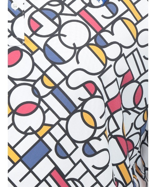 le coq sportif(ルコックスポルティフ)の「le coq sportif (ルコックスポルティフ) ストレッチ グラフィック 半袖 ポロシャツ(ポロシャツ・メンズ・ホワイト/ピンク・3L/4L/5L)」の13枚目の写真