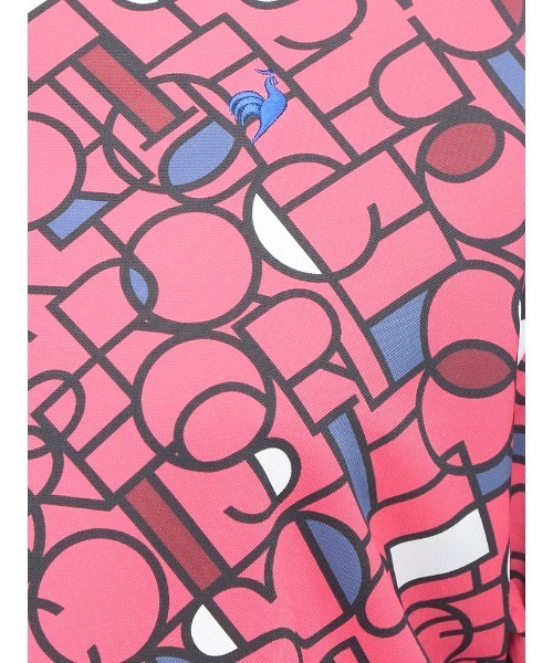 le coq sportif(ルコックスポルティフ)の「le coq sportif (ルコックスポルティフ) ストレッチ グラフィック 半袖 ポロシャツ(ポロシャツ・メンズ・ホワイト/ピンク・3L/4L/5L)」の17枚目の写真