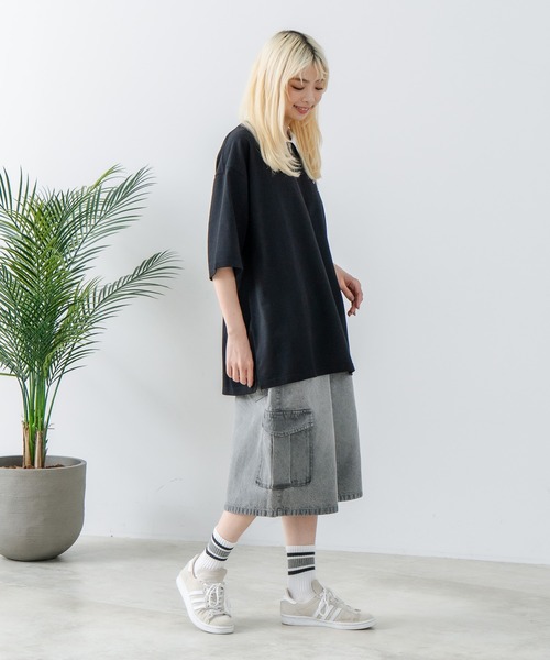KANGOL（カンゴール）の「【KANGOL/カンゴール】襟配色 ハーフジップポロシャツ（ポロシャツ・メンズ・グレー/ブラック/ホワイト・X-LARGE/MEDIUM/LARGE）」の13枚目の写真