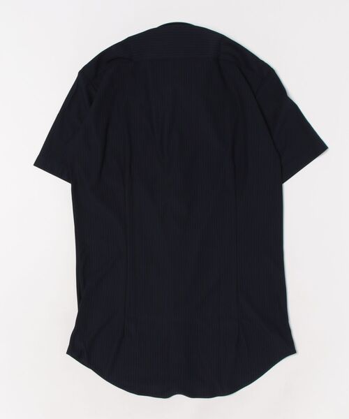 TOKYO SHIRTS(トウキョウシャツ)の「形態安定ノンアイロン ボタンダウン 半袖ストレッチビジネスワイシャツ(ビジネスシャツ・メンズ・ネイビー・首回り39cm/首回り41cm/首回り42cm/首回り43cm/首回り37cm)」の7枚目の写真