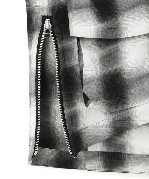 ROYAL FLASH（ロイヤルフラッシュ）の「A.F ARTEFACT/エーエフ・アーティファクト/Yoroke Check Hoodie Shirt（シャツ/ブラウス・メンズ・ブラック・2/3）」の15枚目の写真