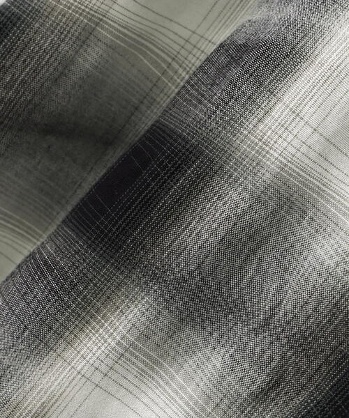 ROYAL FLASH（ロイヤルフラッシュ）の「A.F ARTEFACT/エーエフ・アーティファクト/Yoroke Check Hoodie Shirt（シャツ/ブラウス・メンズ・ブラック・2/3）」の16枚目の写真