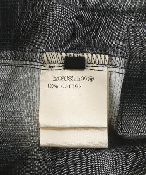 ROYAL FLASH（ロイヤルフラッシュ）の「A.F ARTEFACT/エーエフ・アーティファクト/Yoroke Check Hoodie Shirt（シャツ/ブラウス・メンズ・ブラック・2/3）」の17枚目の写真