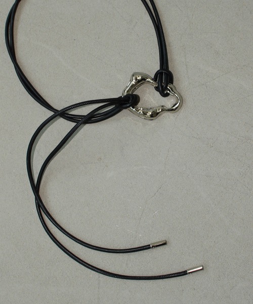 chuclla（チュクラ）の「メタルアクセント コードベルト cha25s028（ベルト・レディース・ブラック・FREE）」の4枚目の写真