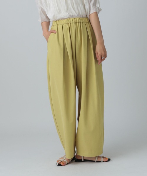 LEPSIM（レプシィム）の「ウエストタックイージーパンツ 321491