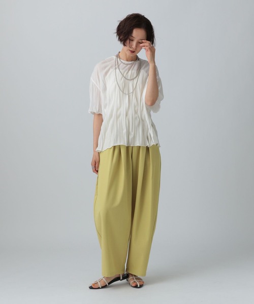 sakuLA⭐24時間以内に発送⭐！！ セール】ウエストタックイージーパンツ 321491（その他パンツ