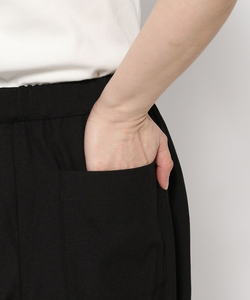 LEPSIM（レプシィム）の「ウエストタックイージーパンツ　321491（その他パンツ・レディース・イエロー/ネイビー/ブラック・FREE）」の12枚目の写真