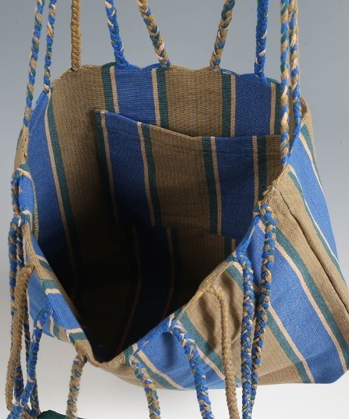 DULTON(ダルトン)の「HAMMOCK TOTE L/ハンモック トートバッグ(トートバッグ・レディース・グリーン×オレンジ/ネイビー系/ブルー系/イエロー系/ピンク系/レッド系・L)」の14枚目の写真