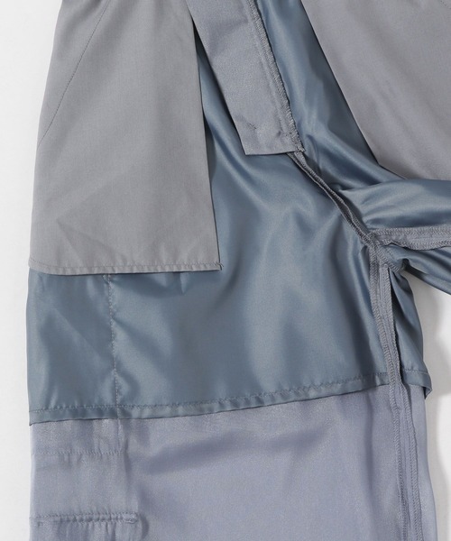 HARE（ハレ）の「2WAYシアーデザインカーゴパンツ(HARE)（カーゴパンツ・レディース・ブルー/ブラック・FREE）」の15枚目の写真