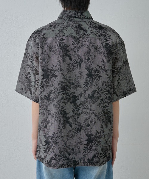 COLONY 2139（コロニートゥーワンスリーナイン）の「アーティフラワー半袖シャツ（シャツ/ブラウス・メンズ・ホワイト/ブラック・MEDIUM/LARGE）」の21枚目の写真