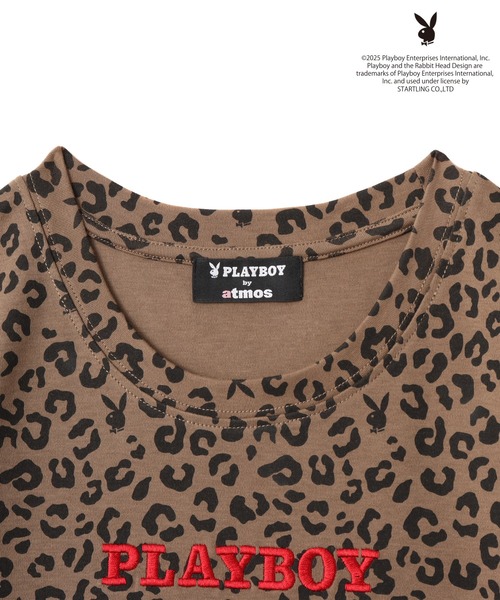 tシャツ PLAYBOY x atmos pink Rhinestone T-shirt / プレイボーイ アトモス ピンク ラインストーン T シャ PLAYBOY tシャツ x atmos pink Rhinestone T-shirt