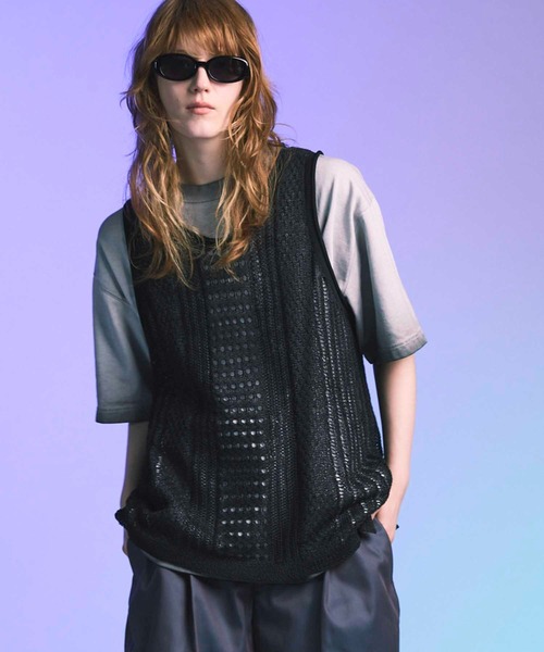 トップス Maison special vest MAISON SPECIAL｜2way Multi Border Tank Top | Rakuten Fashion