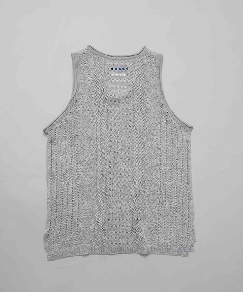 【最終値下げ】MAISON SPECIAL メゾンスペシャル タンクトップ セール】《UNISEX》Knit Tank Top/ニットタンクトップ【MAISON