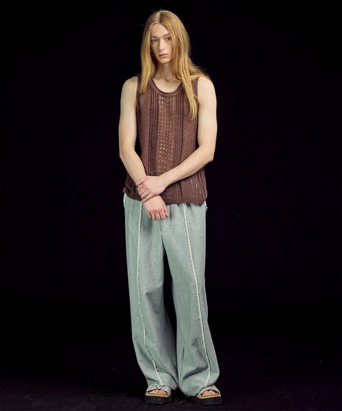 MAISON SPECIAL フリルタンクトップ size FREE MAISON SPECIAL｜Washer Ruffle Tops | Rakuten Fashion(楽天