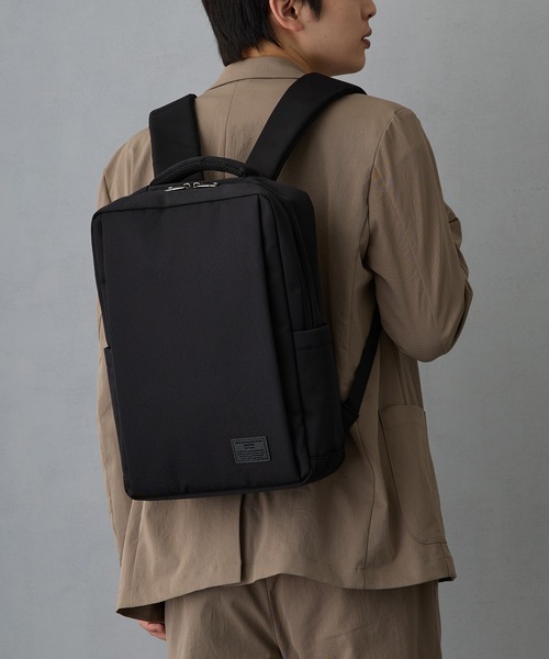 GUSCIO UOMO(グッシオ ウォーモ)の「【グッシオ】ビジネスリュック 軽量(ビジネスバッグ・レディース・ダークグレー/ネイビー/ブラック/グレー・FREE)」の8枚目の写真