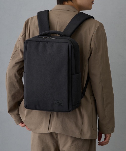 GUSCIO UOMO(グッシオ ウォーモ)の「【グッシオ】ビジネスリュック 軽量(ビジネスバッグ・レディース・ダークグレー/ネイビー/ブラック/グレー・FREE)」の11枚目の写真