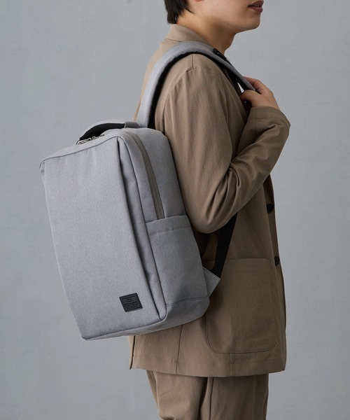 GUSCIO UOMO(グッシオ ウォーモ)の「【グッシオ】ビジネスリュック 軽量(ビジネスバッグ・レディース・ダークグレー/ネイビー/ブラック/グレー・FREE)」の15枚目の写真