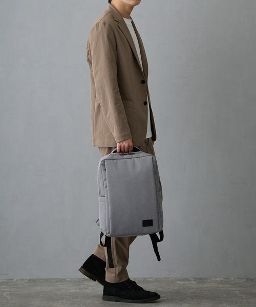 GUSCIO UOMO(グッシオ ウォーモ)の「【グッシオ】ビジネスリュック 軽量(ビジネスバッグ・レディース・ダークグレー/ネイビー/ブラック/グレー・FREE)」の17枚目の写真