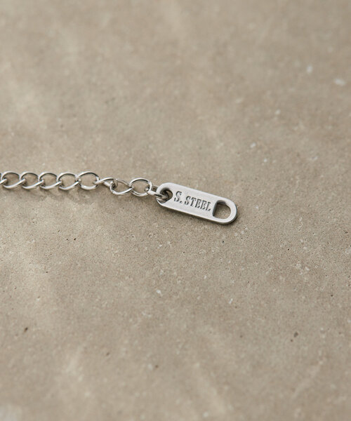 ear PAPILLONNER(イアパピヨネ)の「《金属アレルギー対応/ステンレス》ジルコニアネックレス(ネックレス・レディース・シルバー/ゴールド・FREE)」の6枚目の写真