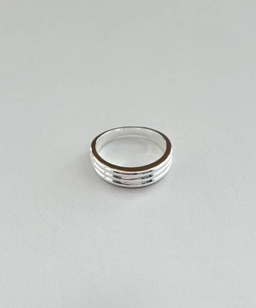 CANAL JEAN（キャナルジーン）の「Pt　Halvesリング（リング・レディース・シルバー・13号/11号）」の4枚目の写真