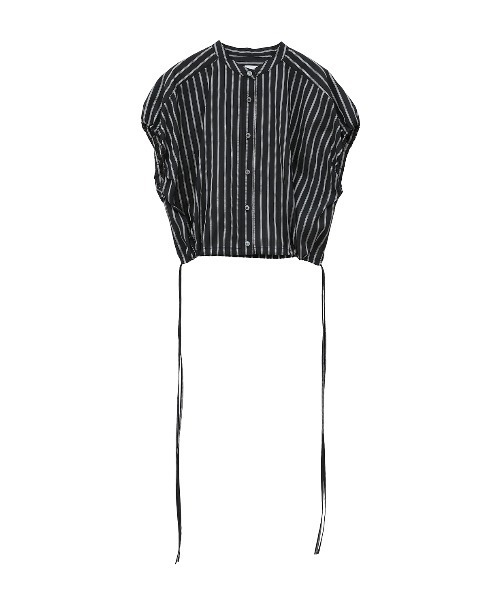 トップス manof STRIPE SHORT TOPS STRIPE SHORT TOPS（シャツ/ブラウス）｜MANOF（マノフ）の