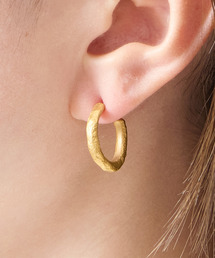 GILD ギルド / Large atypical hoop pierced earring シルバー925エイティピカルフープピアス 片耳用 / G251-PC02