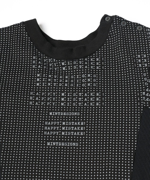 mintdesigns（ミントデザインズ）の「DOT TYPE DRESS（ワンピース・レディース・ブラック/ブルーグレー・ONESIZE）」の9枚目の写真