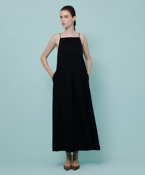 allureville シフォンプリーツオールインワン allureville（アルアバイル）の「シフォンプリーツ